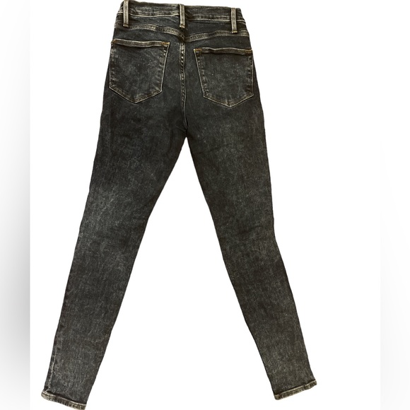 Frame denim black skinny jeans - Picture 3 of 4